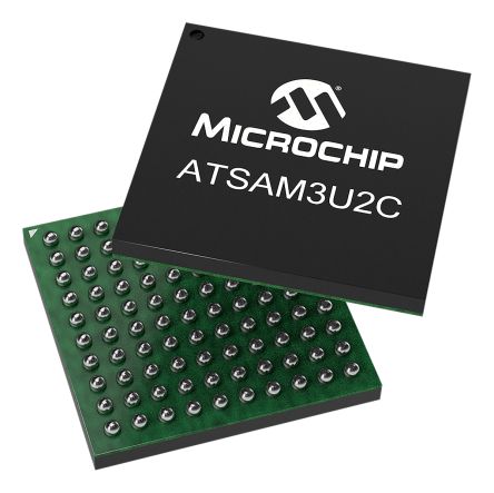 Microchip ATSAM3U2CA-CU 1311186