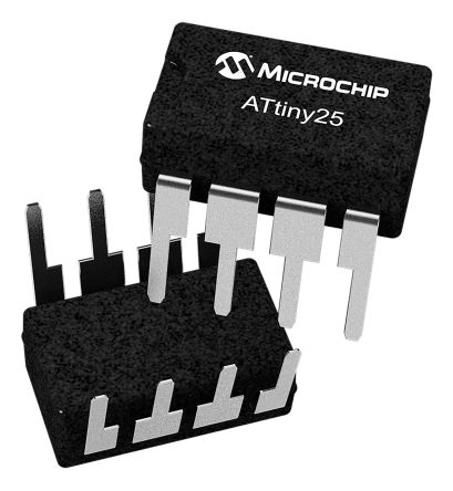 Microchip ATTINY25V-10PU 1331612