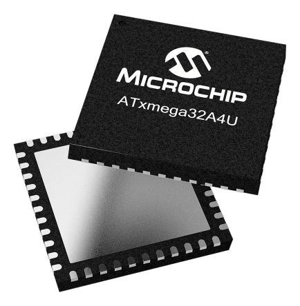 Microchip ATXMEGA32A4U-MH 1331727