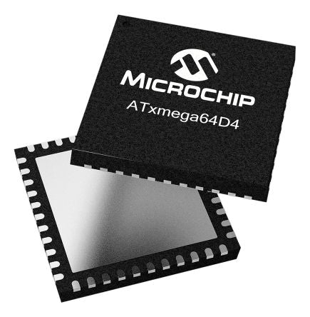 Microchip ATXMEGA64D4-MH 1331742