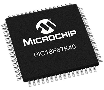 Microchip PIC18LF67K40-I/MR 1345602