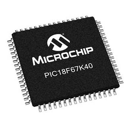 Microchip PIC18LF67K40-I/PT 1345606