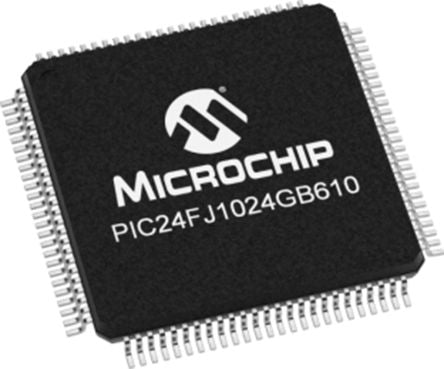 Microchip PIC24FJ1024GB610-I/PT 1463254