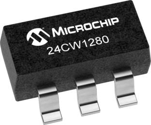 Microchip 24CW1280T-I/OT 1871556