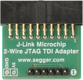 SEGGER 8.06.23 J-Link Microchip 2-Wire JTAG TDI Adapter 2010726