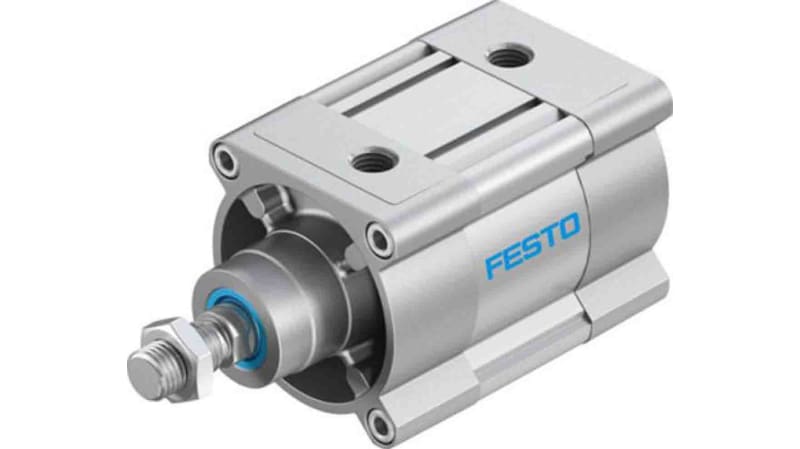 Festo Pneumatic Profile Cylinder 100mm Bore, 25mm Stroke, DSBC Series, Double Acting