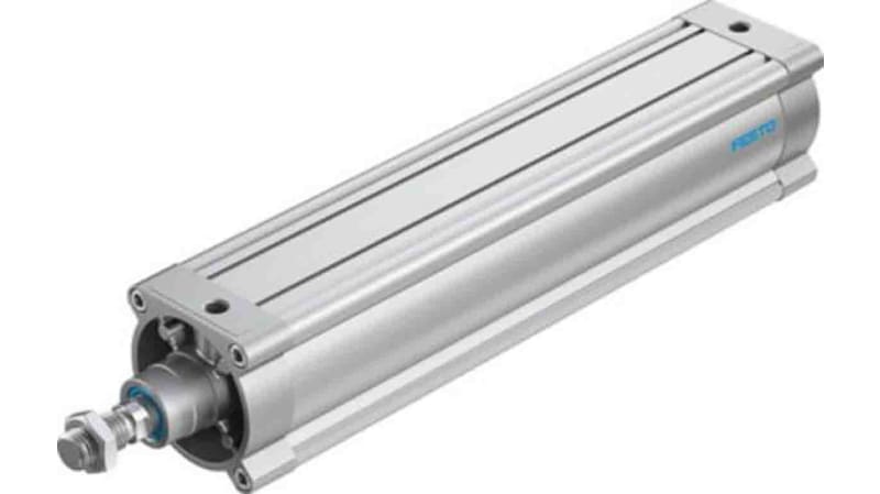 Festo Pneumatic Profile Cylinder 125mm Bore, 500mm Stroke, DSBC Series, Double Acting