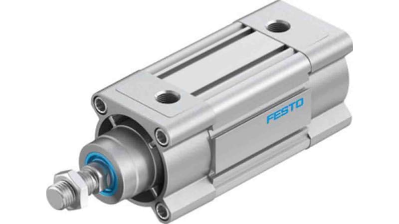 Festo Pneumatic Profile Cylinder 63mm Bore, 50mm Stroke, DSBC Series, Double Acting