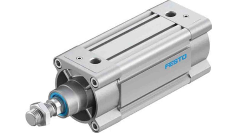 Festo Pneumatic Profile Cylinder 80mm Bore, 100mm Stroke, DSBC Series, Double Acting