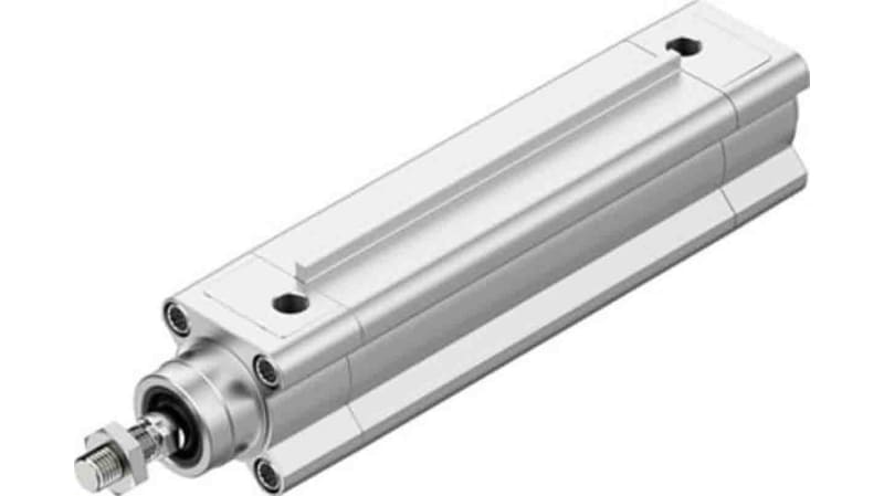 Festo Pneumatic Profile Cylinder 40mm Bore, 80mm Stroke, DSBF Series, Double Acting