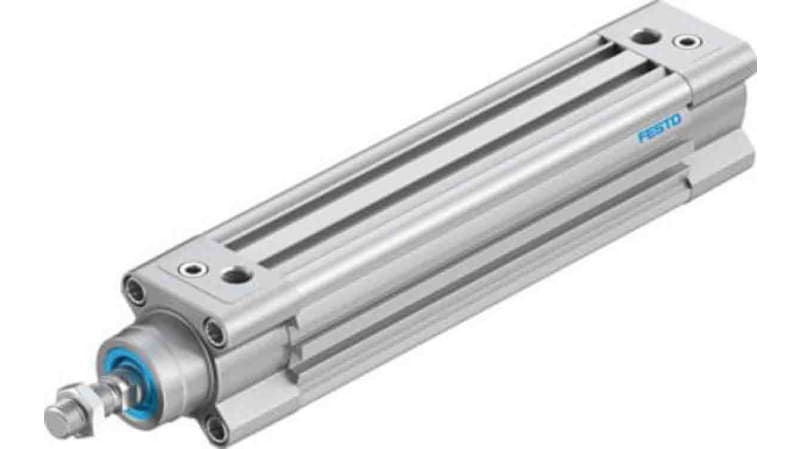 Festo Pneumatic Profile Cylinder 32mm Bore, 125mm Stroke, DSBC Series, Double Acting