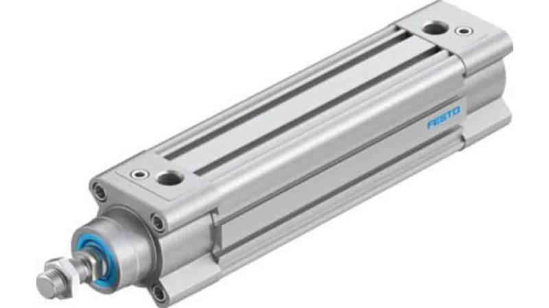 Festo Pneumatic Profile Cylinder 40mm Bore, 125mm Stroke, DSBC Series, Double Acting