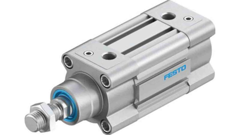 Festo Pneumatic Profile Cylinder 50mm Bore, 25mm Stroke, DSBC Series, Double Acting