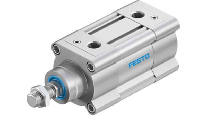 Festo Pneumatic Profile Cylinder 63mm Bore, 20mm Stroke, DSBC Series, Double Acting