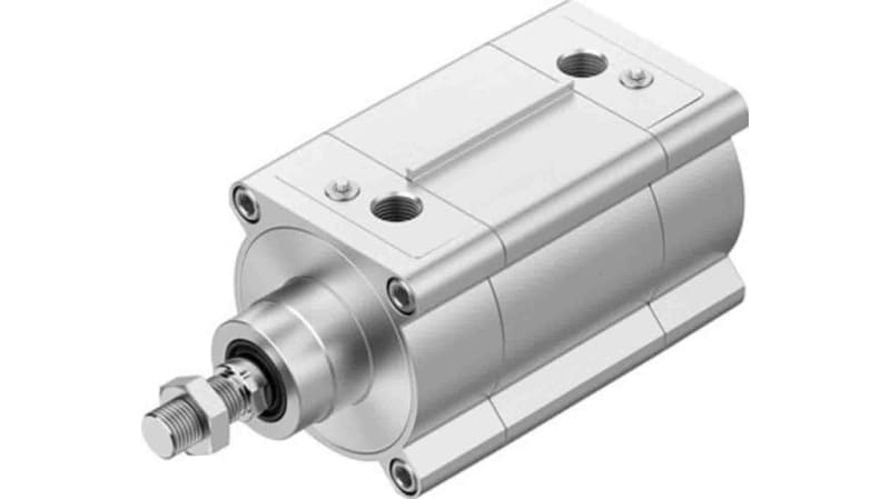 Festo Pneumatic Profile Cylinder 100mm Bore, 125mm Stroke, DSBF Series, Double Acting