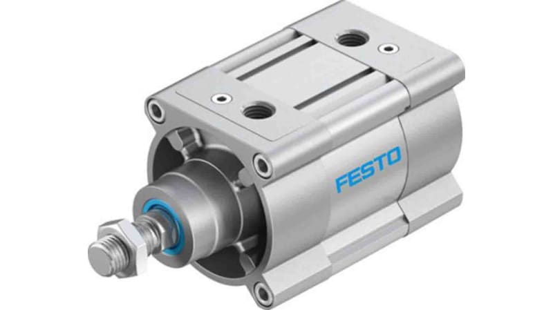 Festo Pneumatic Profile Cylinder 100mm Bore, 25mm Stroke, DSBC Series, Double Acting