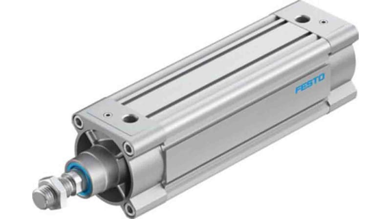 Festo Pneumatic Profile Cylinder 80mm Bore, 200mm Stroke, DSBC Series, Double Acting