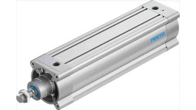 Festo Pneumatic Profile Cylinder 100mm Bore, 320mm Stroke, DSBC Series, Double Acting