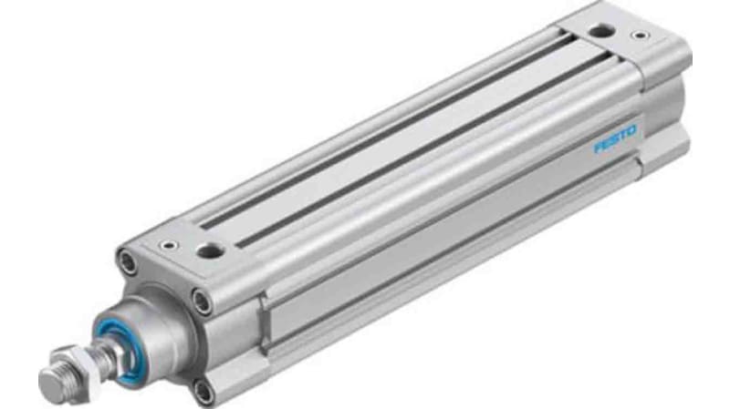 Festo Pneumatic Profile Cylinder 50mm Bore, 200mm Stroke, DSBC Series, Double Acting