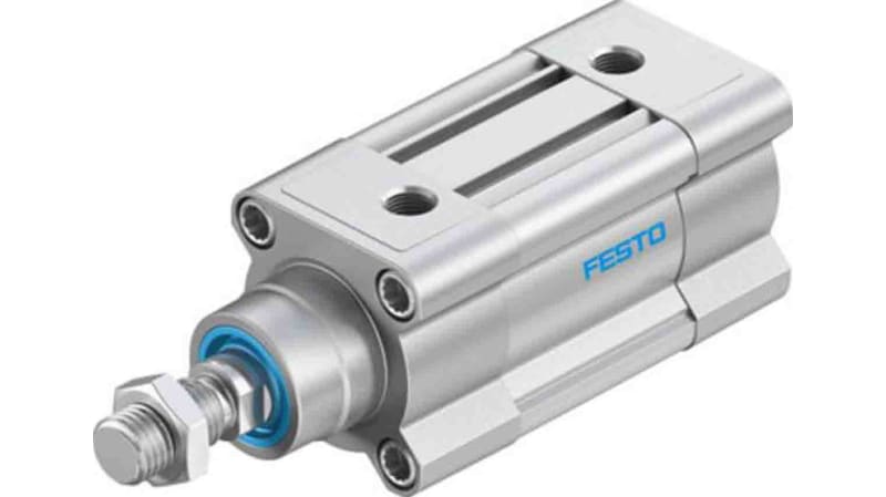 Festo Pneumatic Profile Cylinder 50mm Bore, 20mm Stroke, DSBC Series, Double Acting