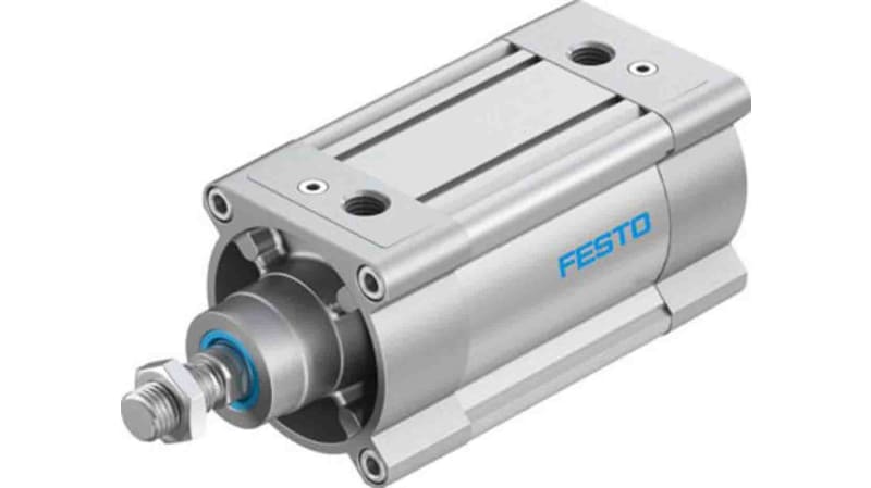 Festo Pneumatic Profile Cylinder 100mm Bore, 80mm Stroke, DSBC Series, Double Acting