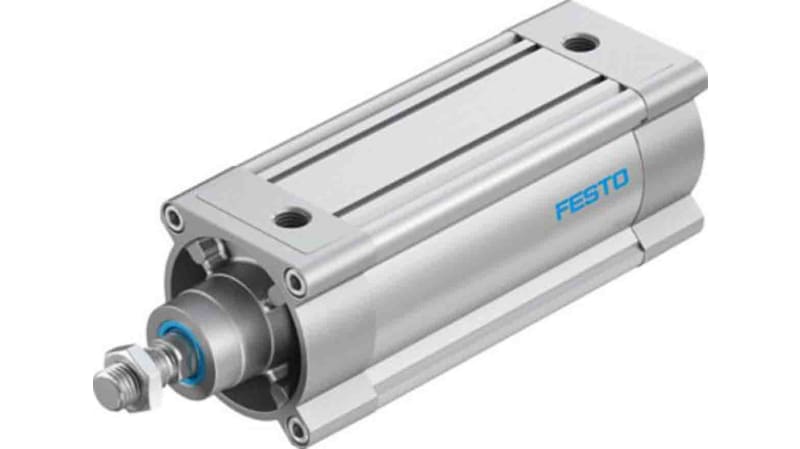 Festo Pneumatic Profile Cylinder 100mm Bore, 160mm Stroke, DSBC Series, Double Acting