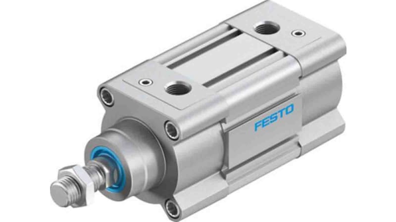 Festo Pneumatic Profile Cylinder 63mm Bore, 25mm Stroke, DSBC Series, Double Acting