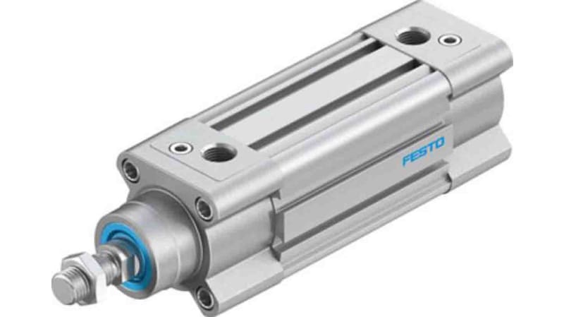 Festo Pneumatic Profile Cylinder 40mm Bore, 50mm Stroke, DSBC Series, Double Acting