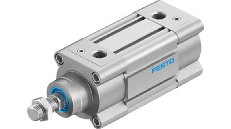 Festo Pneumatic Profile Cylinder 63mm Bore, 40mm Stroke, DSBC Series, Double Acting