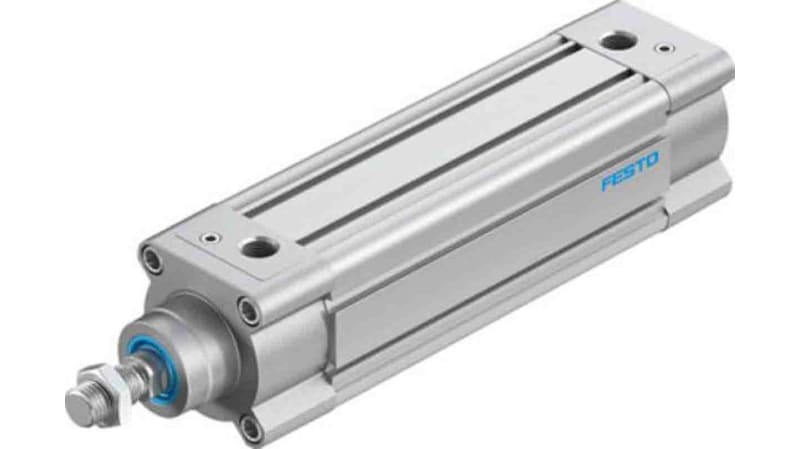 Festo Pneumatic Profile Cylinder 63mm Bore, 160mm Stroke, DSBC Series, Double Acting