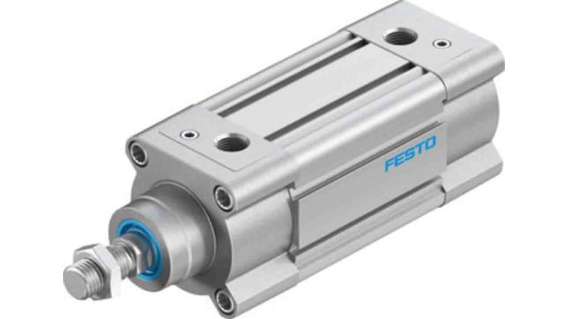 Festo Pneumatic Profile Cylinder 63mm Bore, 60mm Stroke, DSBC Series, Double Acting