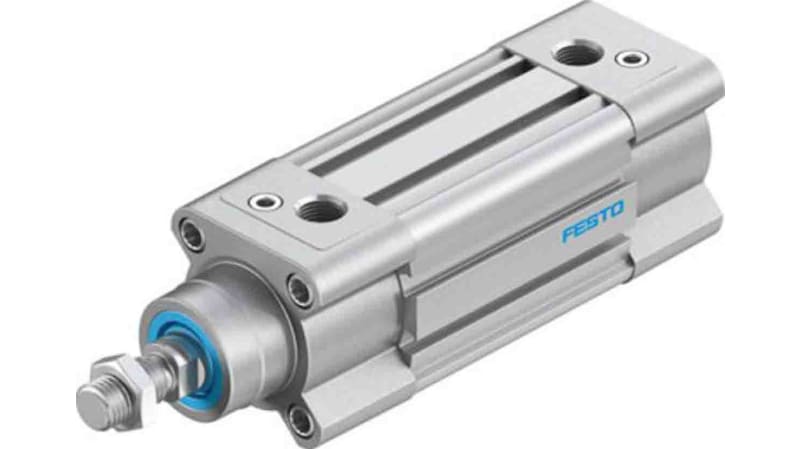 Festo Pneumatic Profile Cylinder 40mm Bore, 40mm Stroke, DSBC Series, Double Acting