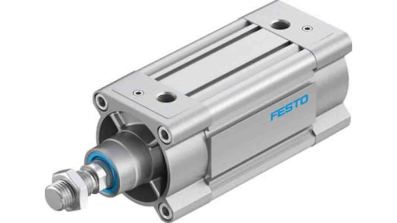Festo Pneumatic Profile Cylinder 80mm Bore, 80mm Stroke, DSBC Series, Double Acting