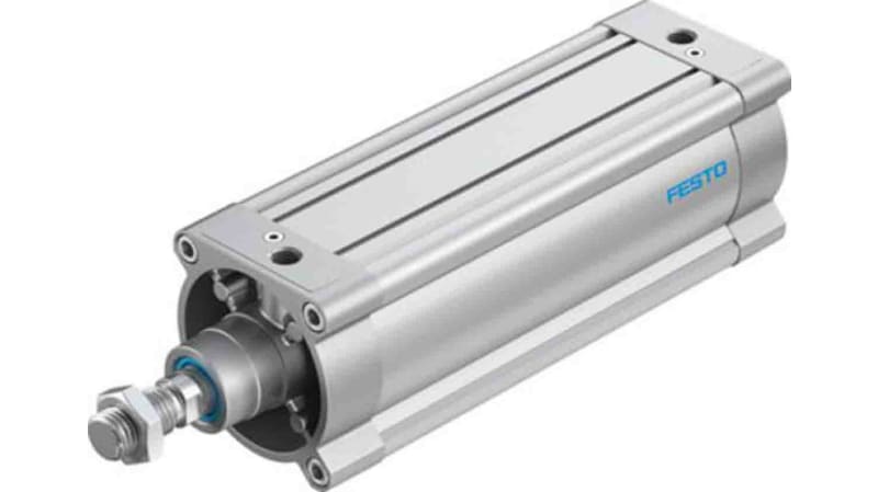 Festo Pneumatic Profile Cylinder 125mm Bore, 250mm Stroke, DSBC Series, Double Acting