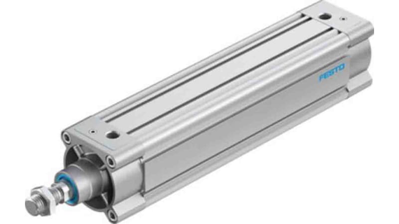 Festo Pneumatic Profile Cylinder 80mm Bore, 300mm Stroke, DSBC Series, Double Acting