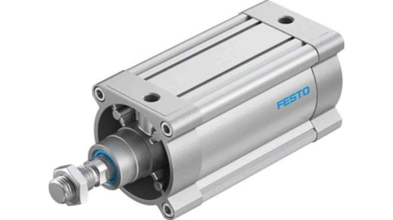 Festo Pneumatic Profile Cylinder 125mm Bore, 125mm Stroke, DSBC Series, Double Acting