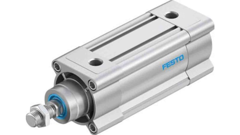 Festo Pneumatic Profile Cylinder 63mm Bore, 70mm Stroke, DSBC Series, Double Acting