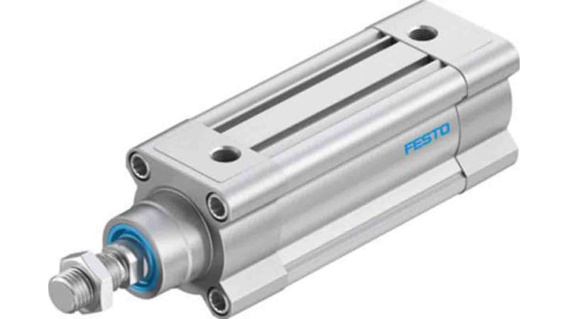 Festo Pneumatic Profile Cylinder 50mm Bore, 70mm Stroke, DSBC Series, Double Acting