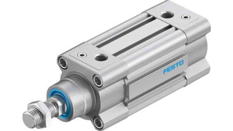 Festo Pneumatic Profile Cylinder 50mm Bore, 40mm Stroke, DSBC Series, Double Acting