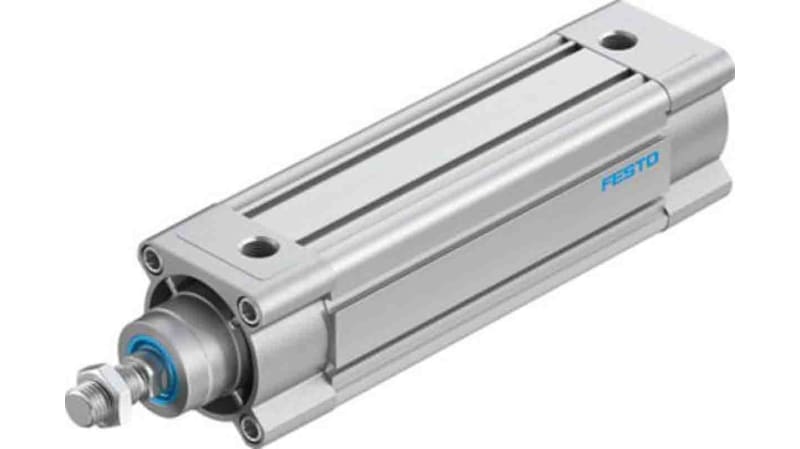 Festo Pneumatic Profile Cylinder 63mm Bore, 160mm Stroke, DSBC Series, Double Acting