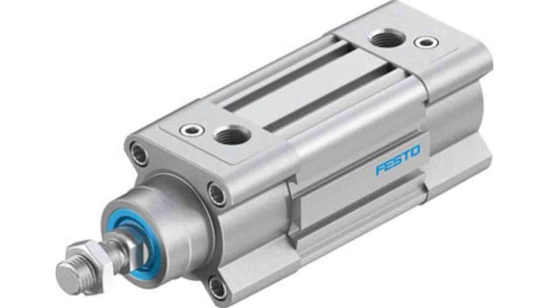 Festo Pneumatic Profile Cylinder 40mm Bore, 25mm Stroke, DSBC Series, Double Acting