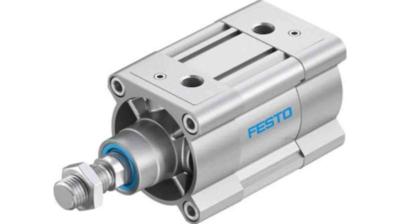 Festo Pneumatic Profile Cylinder 80mm Bore, 20mm Stroke, DSBC Series, Double Acting