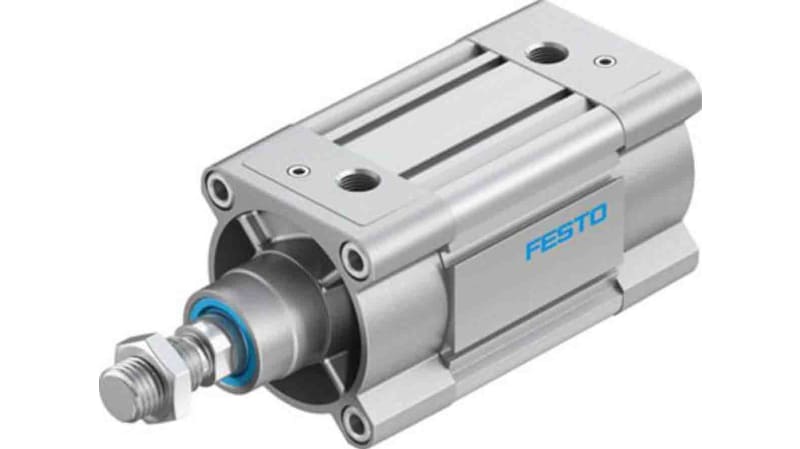 Festo Pneumatic Profile Cylinder 80mm Bore, 50mm Stroke, DSBC Series, Double Acting