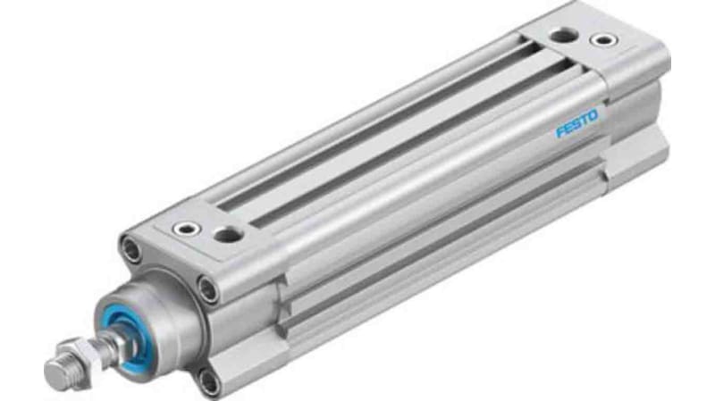 Festo Pneumatic Profile Cylinder 32mm Bore, 100mm Stroke, DSBC Series, Double Acting