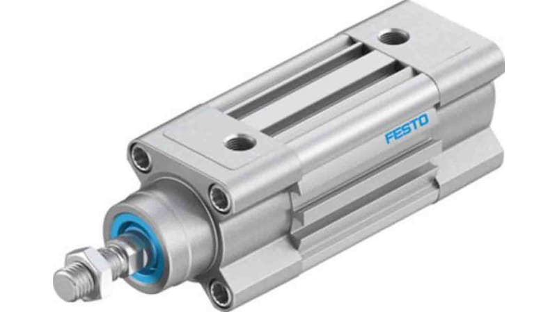 Festo Pneumatic Profile Cylinder 32mm Bore, 20mm Stroke, DSBC Series, Double Acting