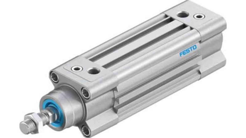 Festo Pneumatic Profile Cylinder 32mm Bore, 50mm Stroke, DSBC Series, Double Acting