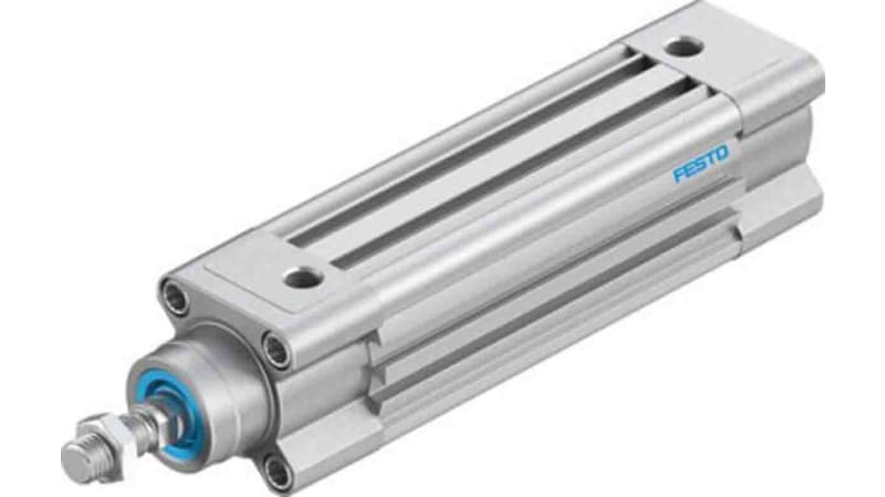 Festo Pneumatic Profile Cylinder 32mm Bore, 80mm Stroke, DSBC Series, Double Acting