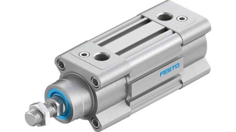 Festo Pneumatic Profile Cylinder 40mm Bore, 20mm Stroke, DSBC Series, Double Acting