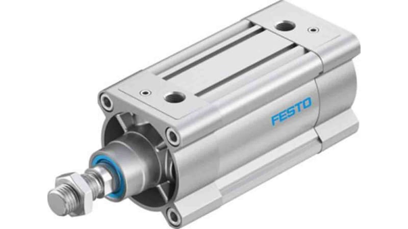 Festo Pneumatic Profile Cylinder 80mm Bore, 70mm Stroke, DSBC Series, Double Acting