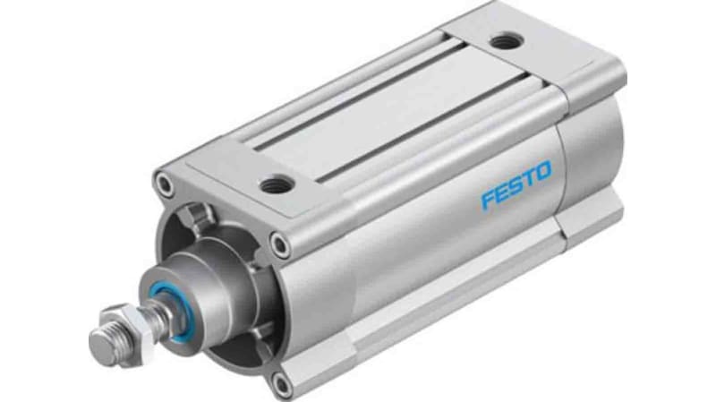 Festo Pneumatic Profile Cylinder 100mm Bore, 125mm Stroke, DSBC Series, Double Acting